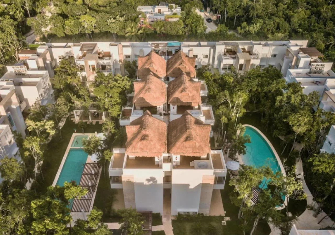 Serene Private Rooftop Jacuzzi Penthouse 2 Pools 5 Min To Beach + Gym Tulum
